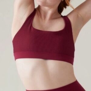 Athleta Exhale Rib Bra A-C